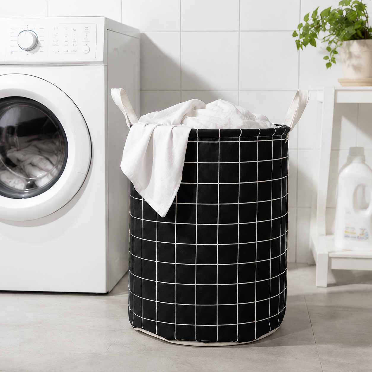 Minimalist Foldable Laundry Basket