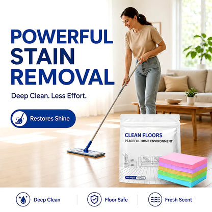 FloorGlow™4-in-1 Cleaning Sheets