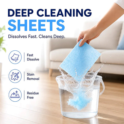 FloorGlow™4-in-1 Cleaning Sheets
