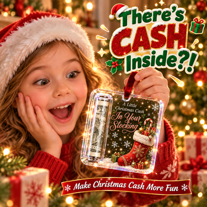 🔥LAST DAY 50% OFF - 🎄Christmas Cash Gift Ornament- Make Cash Feel Like A Real Christmas Gift💵