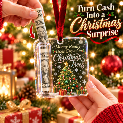 🔥LAST DAY 50% OFF - 🎄Christmas Cash Gift Ornament- Make Cash Feel Like A Real Christmas Gift💵
