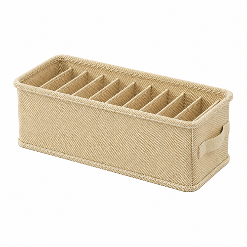 Fabric 11-Grid Socks Organizer