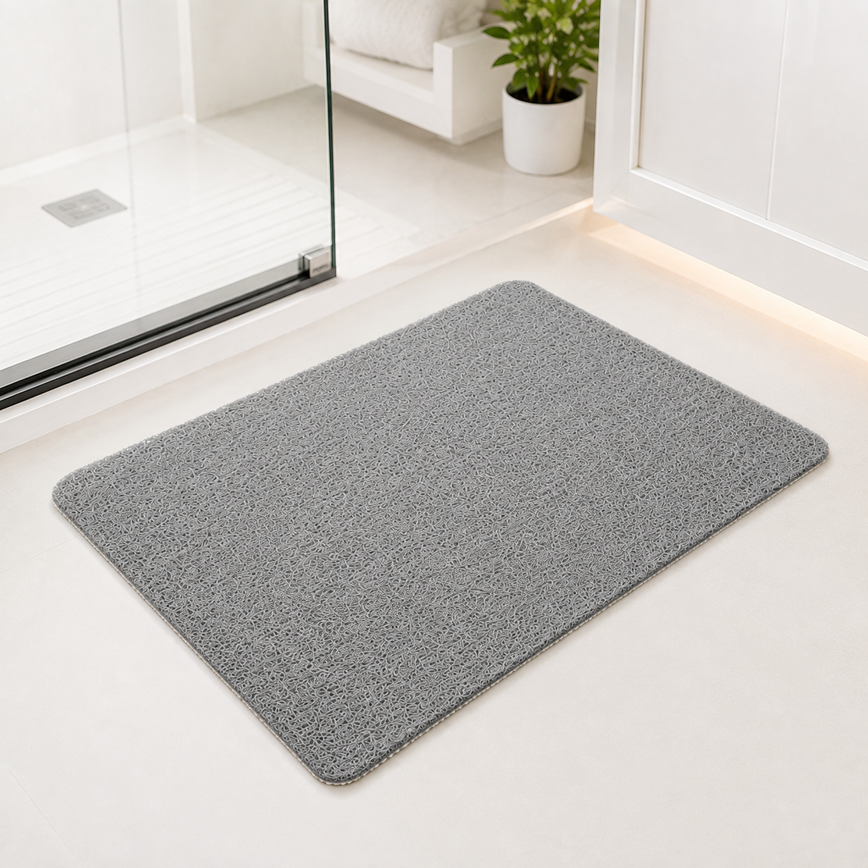 Anti-Slip Loofah Shower Mat