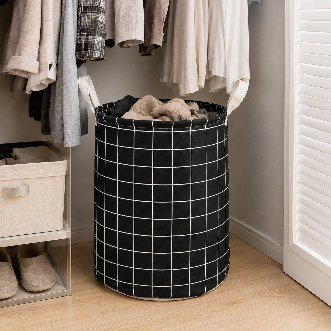 Minimalist Foldable Laundry Basket