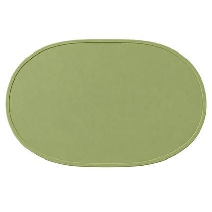 Matcha Green Silicone Placemat